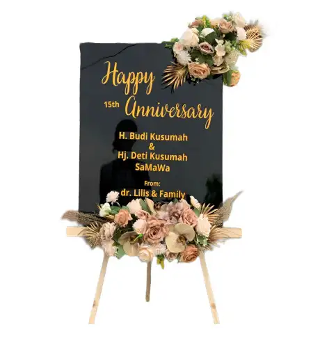 Papan Bunga Akrilik Kibang Pacing
